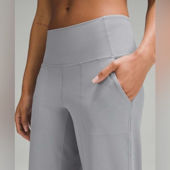 Lululemon Align High-Rise Wide-Leg Pant in Rhino Grey Size 0 - Picture 4 of 10